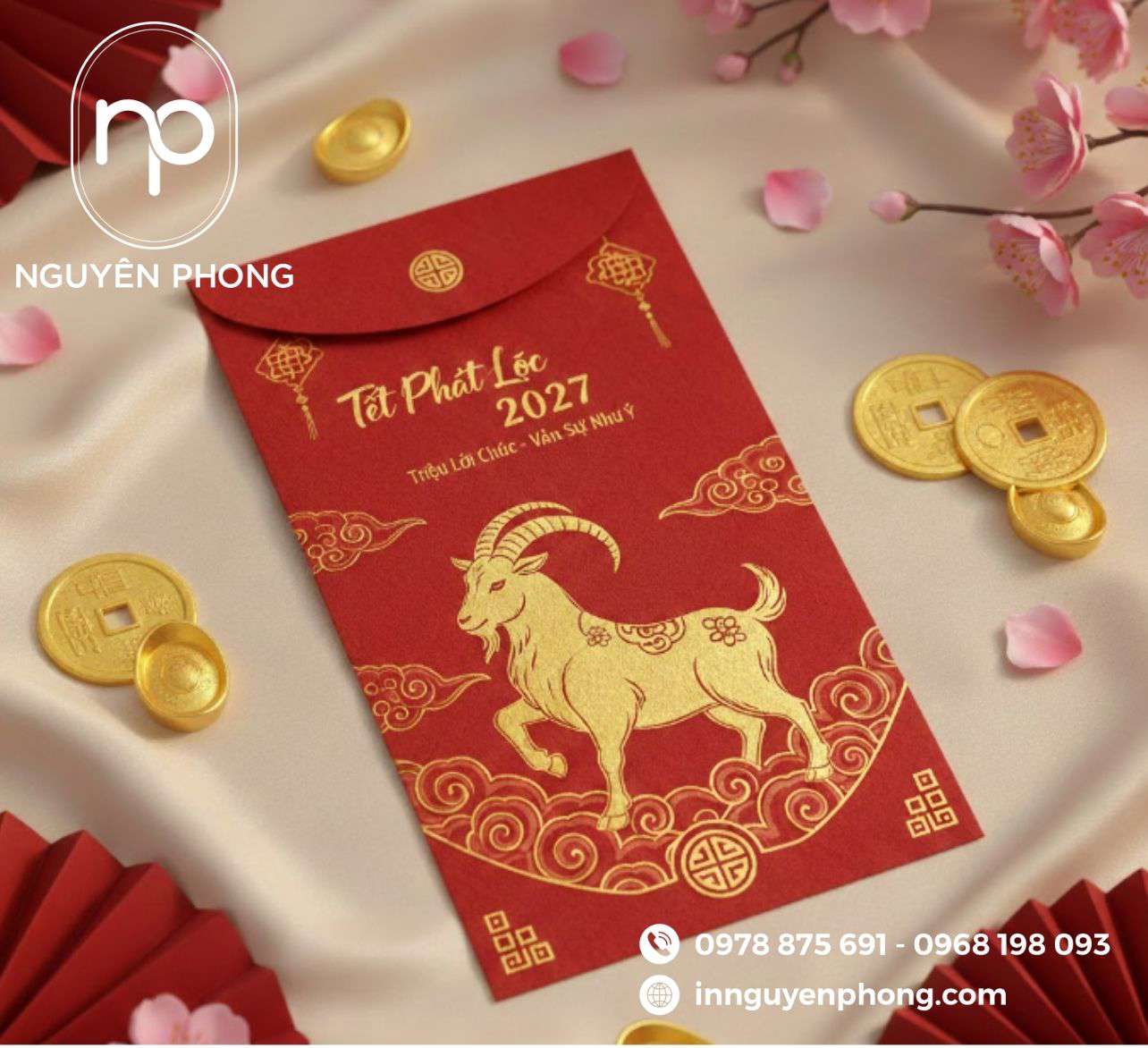 Mẫu lì xì in Mâu Tỵ 